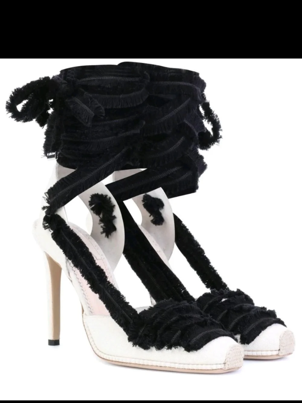 Altuzarra Beige and Black Womens Heels